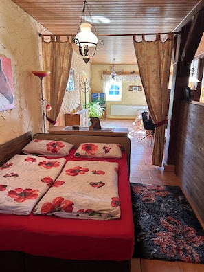 1 bedroom, iron/ironing board, WiFi, bed sheets - Farmhouse near the Baltic Sea (Upahl)