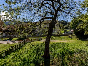 Property grounds - "Charming 5 BR Apt, Fireplace, Village Center, Sleeps 10, WiFi" (La Clusaz)