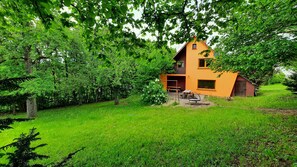 Property grounds - Great rust. Country house with a romantic garden and wood heating. Finland sauna (Kleineicholzheim)