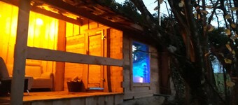 Great rust. Country house with a romantic garden and wood heating. Finland sauna