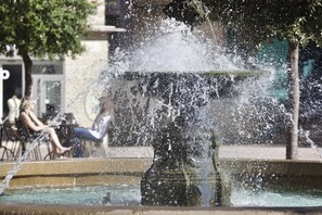 Enceinte de l’hébergement