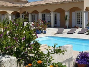 Piscine chauffée