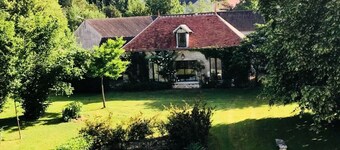 charming cottage at the foot of a 13th century abbey