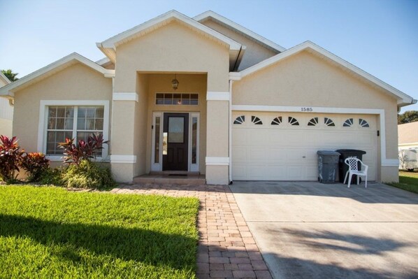 Majoituspaikan julkisivu