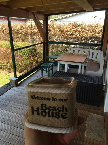 Holiday house 300 m to the beach, with garden, fully renovated