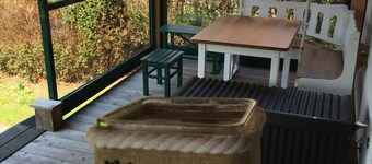 Holiday house 300 m to the beach, with garden, fully renovated