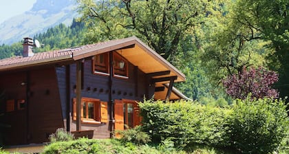 Typical Savoyard chalet, independent, warm and cozy