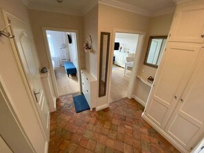 1 bedroom, travel crib, WiFi, bed sheets