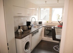 Fridge, microwave, oven, dishwasher - ACS 8 - Art City-Studio Kassel 8 (Niestetal)