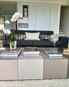 TV, DVD player, books, stereo - EXCEPTIONAL PANORAMIC sea view house, garden and terrace (Concarneau)