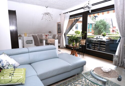 Apartment with balcony in a quiet, sunny location on the outskirts of Saxon Switzerland