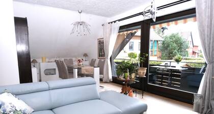 Apartment with balcony in a quiet, sunny location on the outskirts of Saxon Switzerland