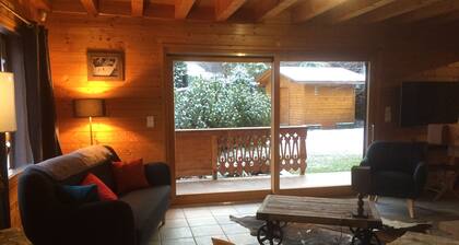 Chalet "THE RESTORER" in the field of the doors of the sun