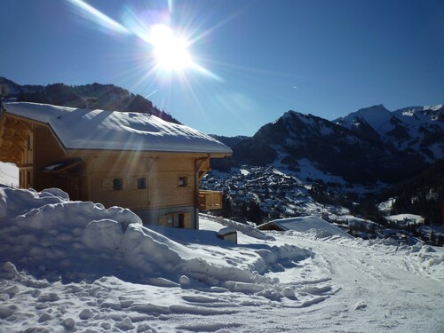 Chalet haut de gamme non loin des pistes de ski 
