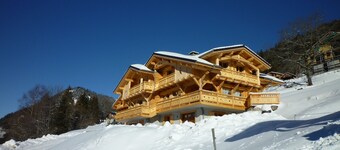 Upscale chalet not far from the ski slopes 