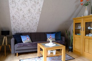 Smart TV, foosball, table tennis, books