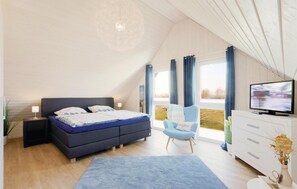 4 Schlafzimmer, Reisekinderbett, kostenloses WLAN, Bettwäsche