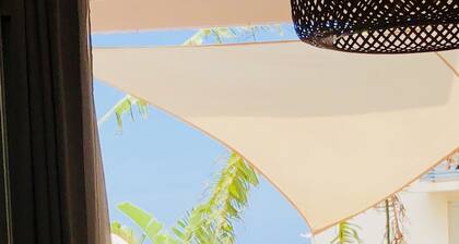 Apartment in quiet and secure residence la saline les bains ocean view