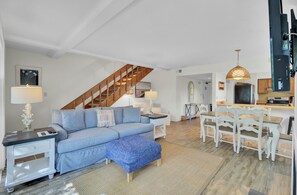 Flat-screen TV, table tennis, printers