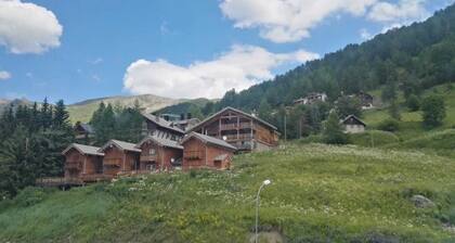 Apartment at the foot of the slopes at the Foux d'Allos resort center