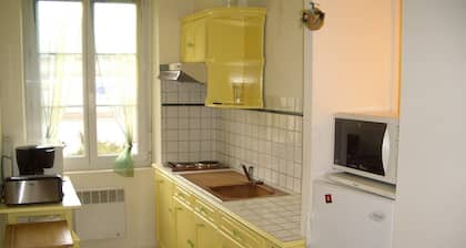 Apartment 2-3 people. near the port of Saint Valery en Caux
