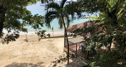 Jolie villa les pieds dans l'eau avec vue mer, accĂšs direct Ă la plage