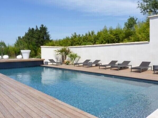 Außenpool, beheizter Pool