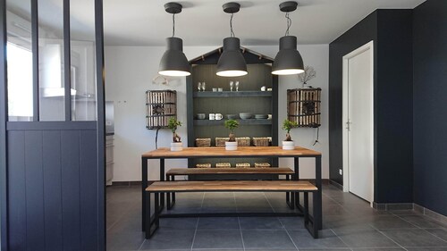 NEW HOUSE 2018 (STANDARDS PMR) 2 BEDROOM 200M FROM THE BEACH ST JEAN DE MONTS