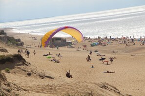 Beach nearby, beach towels