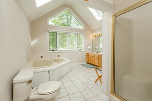 Shower, towels