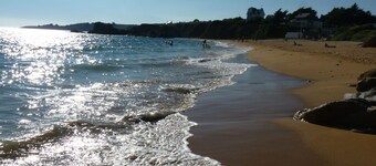 house in large park near the forest, about 20 minutes from the sea.