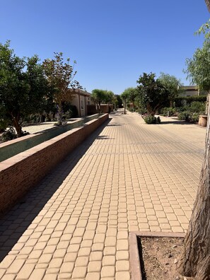 Overnattingsstedets uteområder