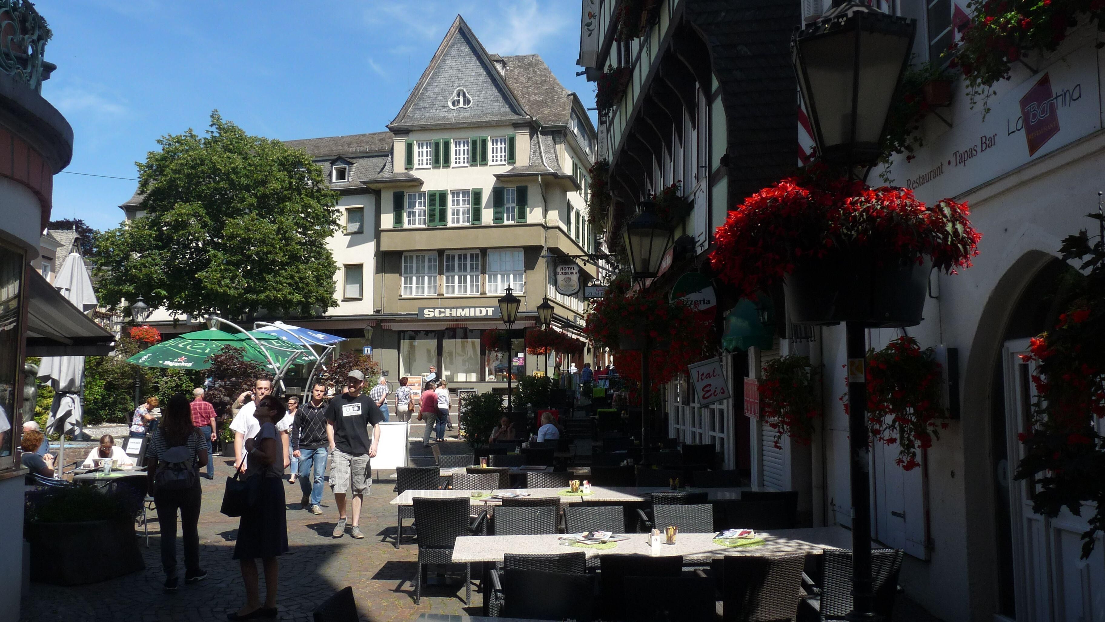 die Linzer Fachwerkhäuser, die bunte Stadt am Rhein