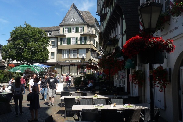 die Linzer Fachwerkhäuser, die bunte Stadt am Rhein