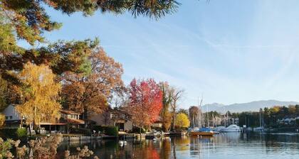 Port-Ripaille: See und Berg + Liegeplatz