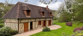 Villa lähellä merta kymmenen ihmistä 6 minuutin päässä Honfleur