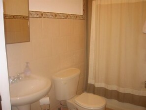Hair dryer, towels