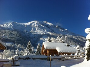 Exterior - APARTMENT in south-facing chalet, 400m from the cable car, 400m from the village (Les Contamines-Montjoie)
