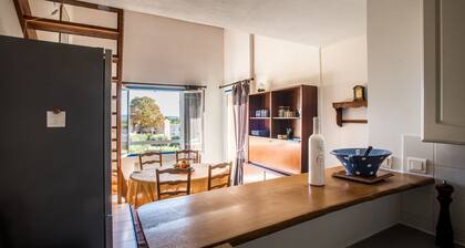 Duplex Apartment 65m2 in quiet residence in Uzès, free Parking, garage in Option