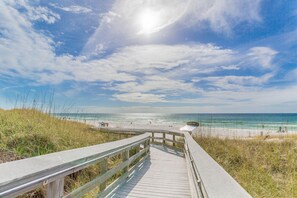 Beach nearby
