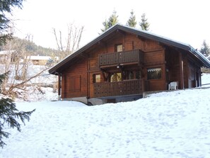 Exterior - Nice mountain chalet with parking and wifi (Arâches-La-Frasse)