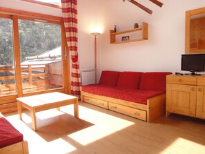 Fernseher, Kamin