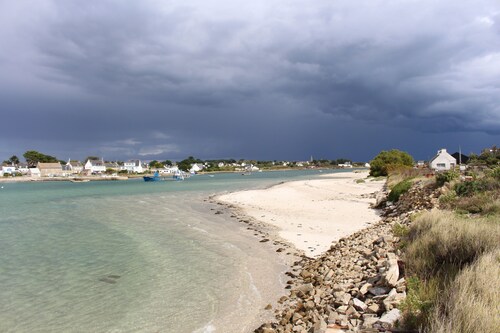 "Babord" PRETTY apartment with sea view and access to the BOUT DU MONDE