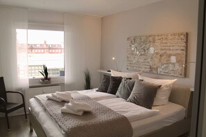 1 Schlafzimmer, Reisekinderbett, WLAN, Bettwäsche