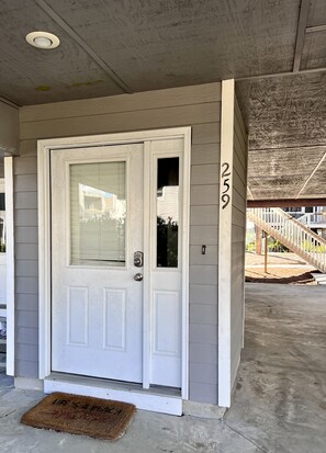 Exterior detail - Top-rated townhome! Special Rates for the Winter Months. Pet Friendly! (Port St Joe)