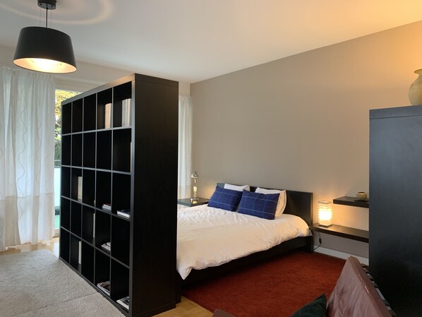 1 bedroom, iron/ironing board, free WiFi, bed sheets - Large charming apartment, bright, close to the center and the Old Town (Genève)