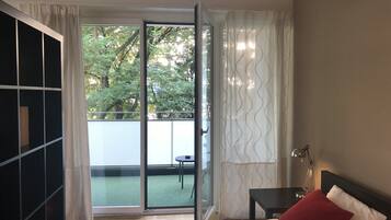 1 chambre, fer et planche à repasser, Wi-Fi gratuit, draps fournis