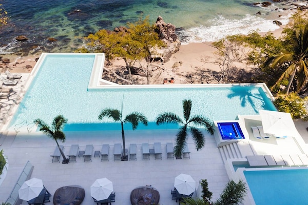 View of Lower Pools from Our Balcony