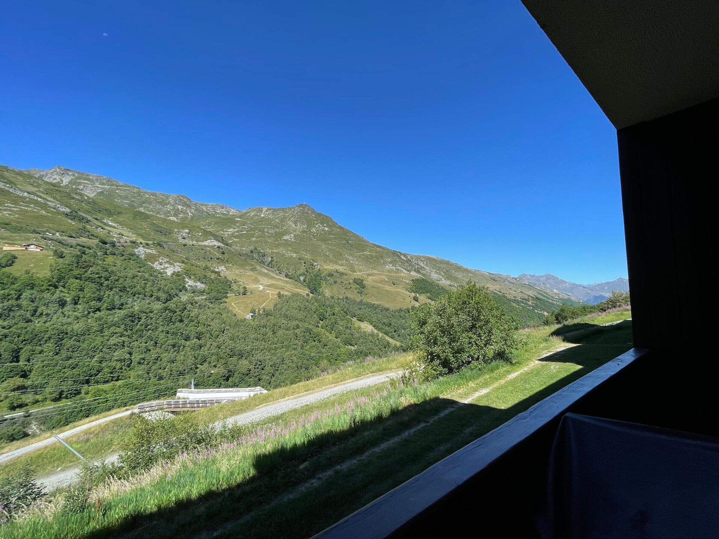 Vue depuis l’hébergement