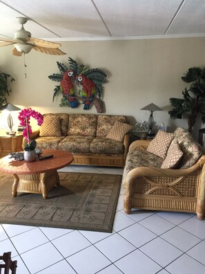 Smart TV, fireplace, video game console, DVD player